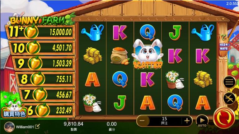 兔兔農場老虎機